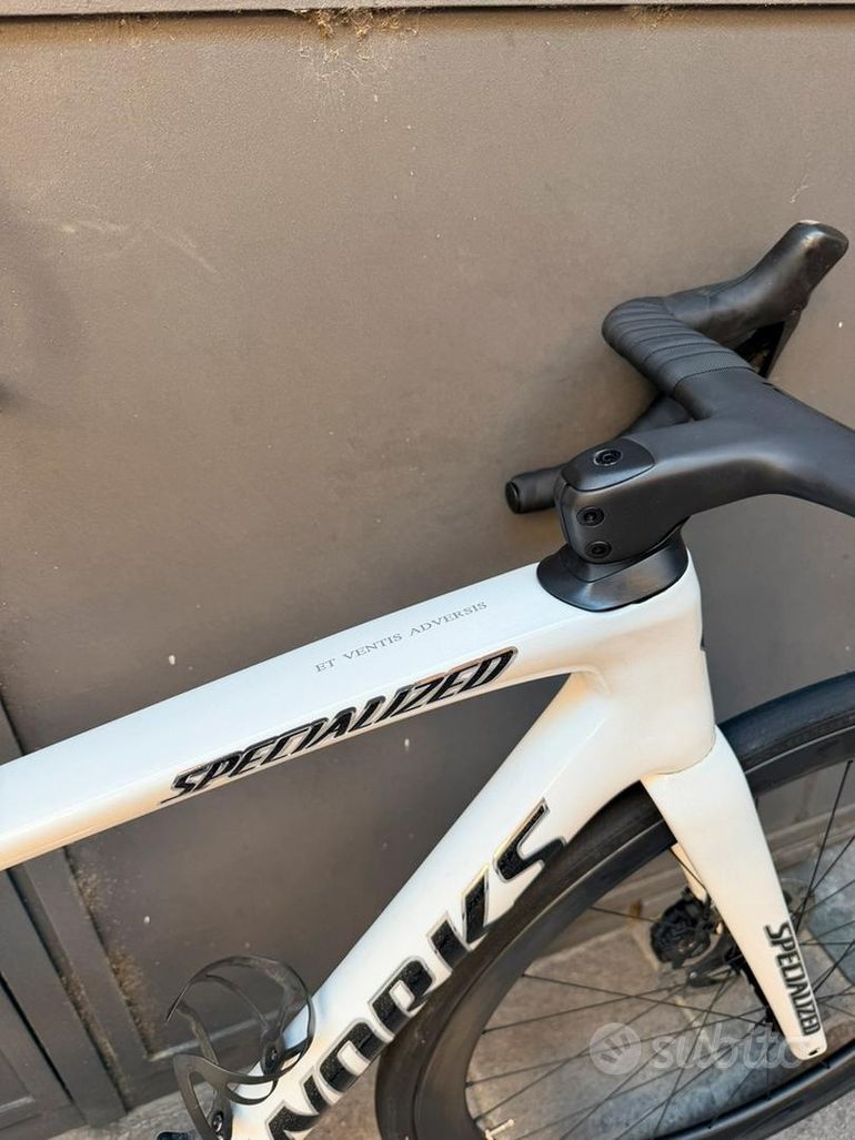 Used Specialized L Tarmac SL7 S-Works DuraAce12v+ Powermeter + Custom Paint Lumacolor 2024 Road & Gravel, White — image 6 of 12