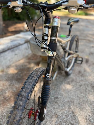 Used Cannondale Custom Shimano XTR 2008 Mountainbike, Light Gray — image 6 of 11