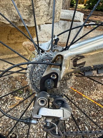 Used Cannondale Cannondale Custom Shimano XTR 2008 Mountainbike, Grigio chiaro — image 7 of 11