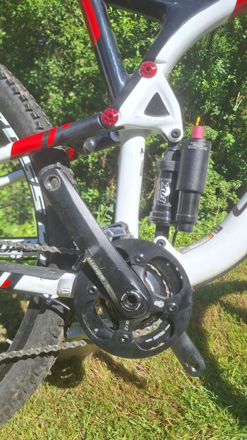 Used Cannondale Trigger Shimano Deore XT 2017 Mountainbike, White — image 7 of 10