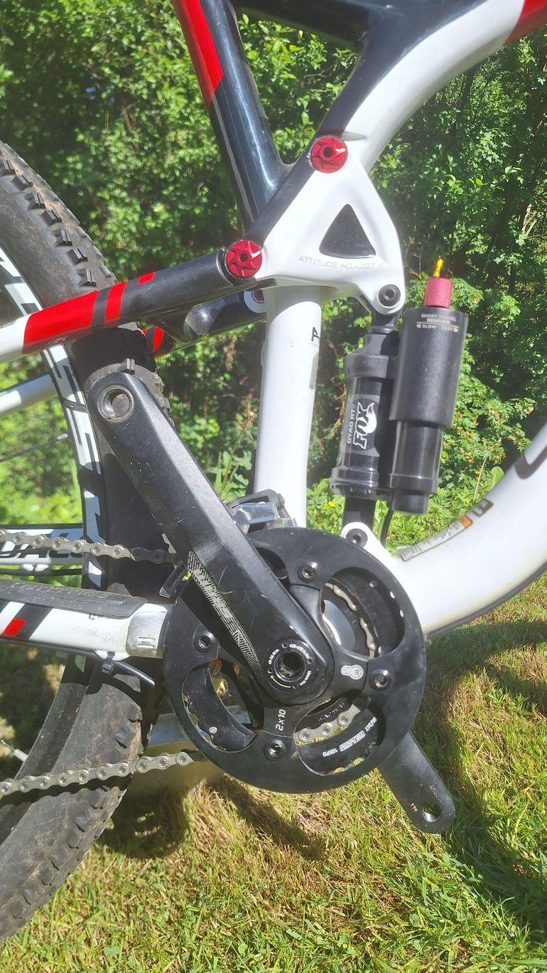 Used Cannondale Trigger Shimano Deore XT 2017 Mountainbike, White — image 7 of 10