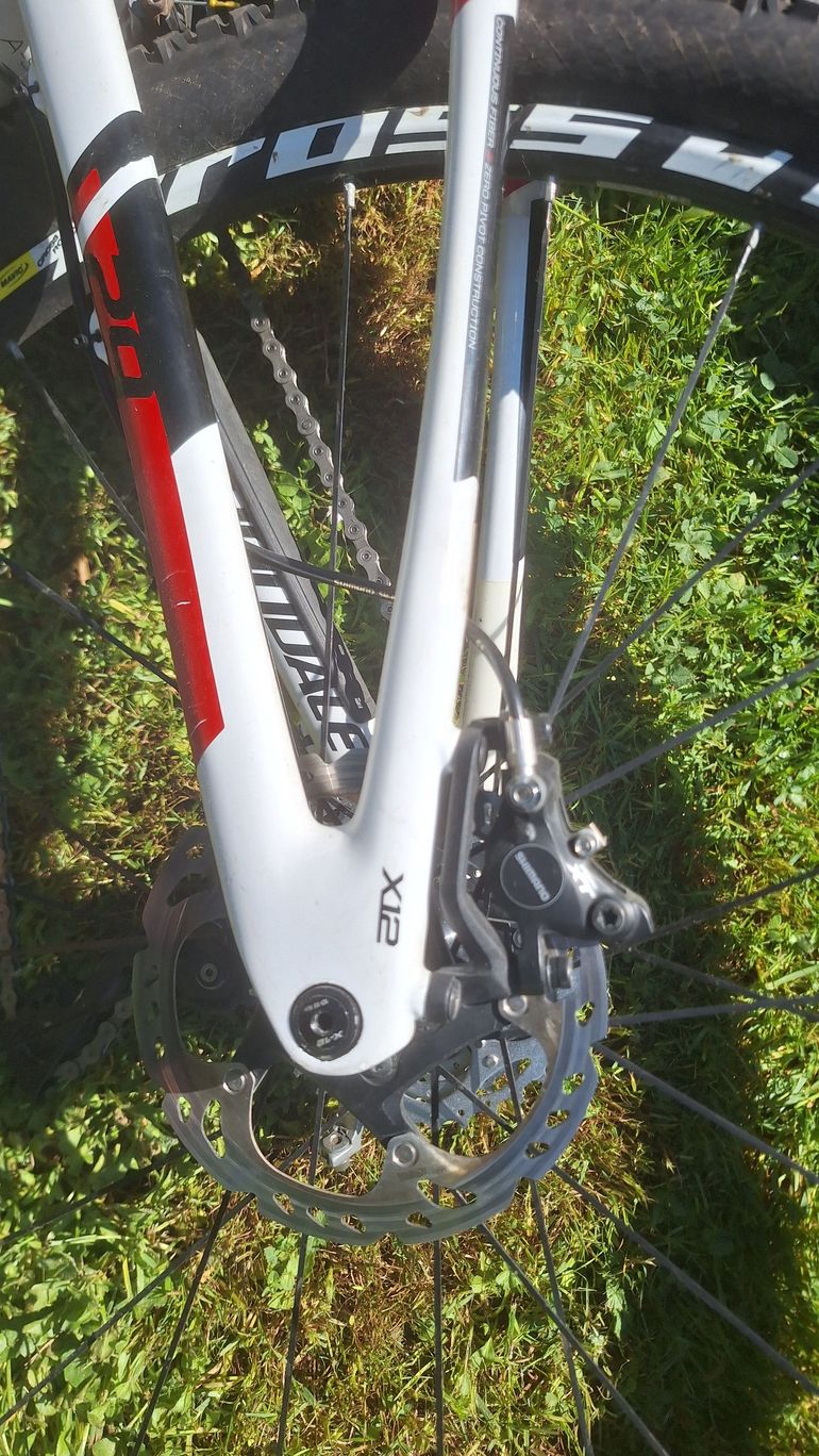 Used Cannondale Trigger Shimano Deore XT 2017 Mountainbike, White — image 9 of 10