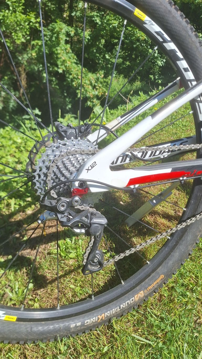Used Cannondale Trigger Shimano Deore XT 2017 Mountainbike, White — image 6 of 10