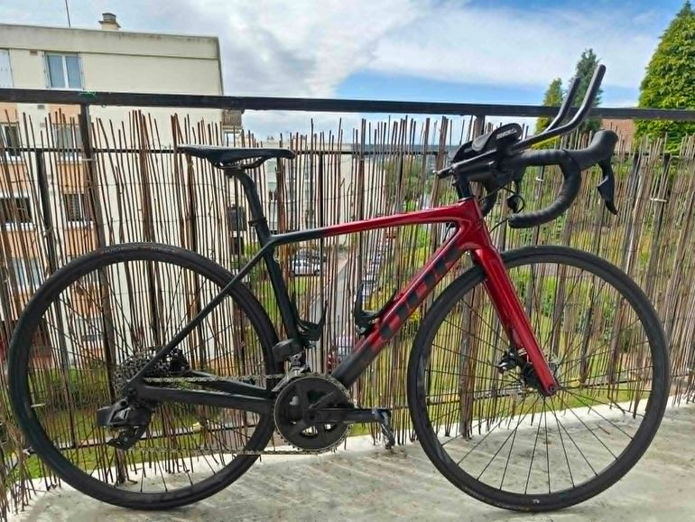 Used Look 785 Huez Interference Red Mat Glossy 2022 2022 Road & Gravel, Rot — image 1 of 6