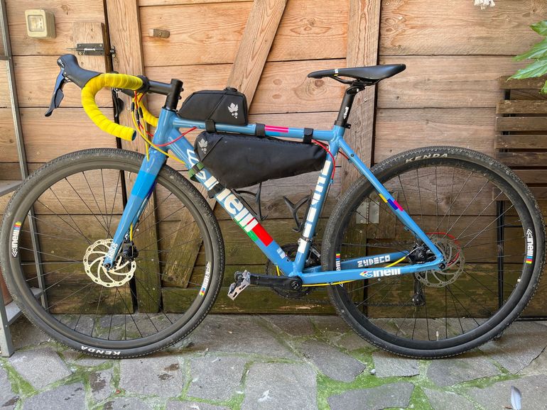 Used Cinelli ZYDECO LALA - SHIMANO SORA 9V 2025 2025 Road & Gravel, Blue — image 3 of 3