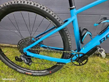 Used ROCKRIDER 29" Semi Rigid Mountain Bike XC 500 Eagle 1x12 2021 2021 Mountainbike, Blue — image 3 of 8