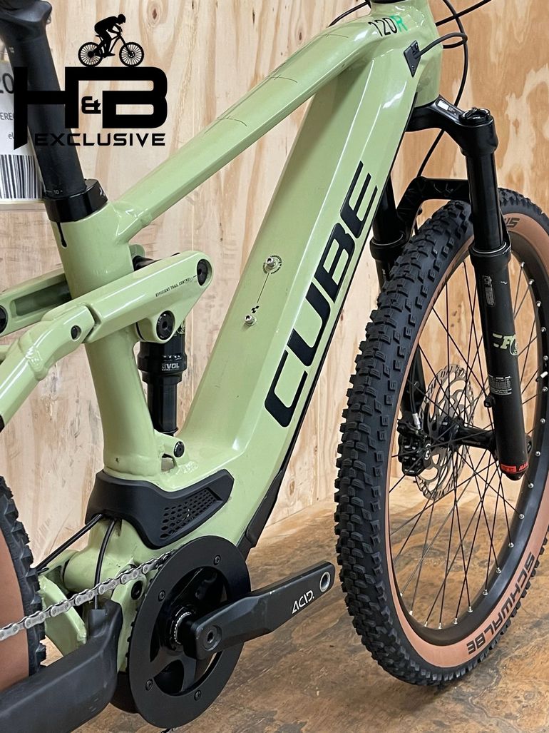 Used CUBE Stereo Hybrid 120 Race 625 SHIMANO XT 2022 Mountainbike — image 11 of 13