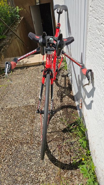 Used Felt Custom Campagnolo Record 2007 Road & Gravel, Red — image 5 of 6