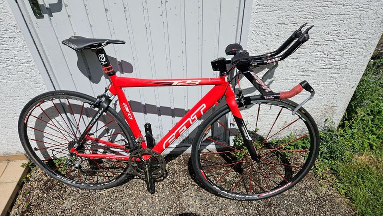 Used Felt Felt Custom Campagnolo Record 2007 Road & Gravel, Rojo — image 1 of 6