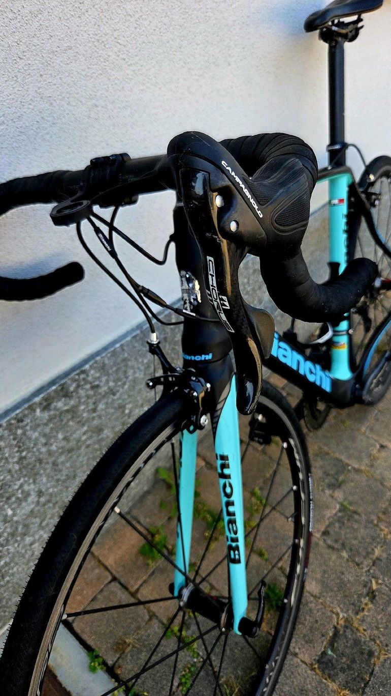 Gebrauchtes Bianchi Infinito CV Chorus 2016 2016 Road & Gravel, Schwarz — Bild 9 von 15