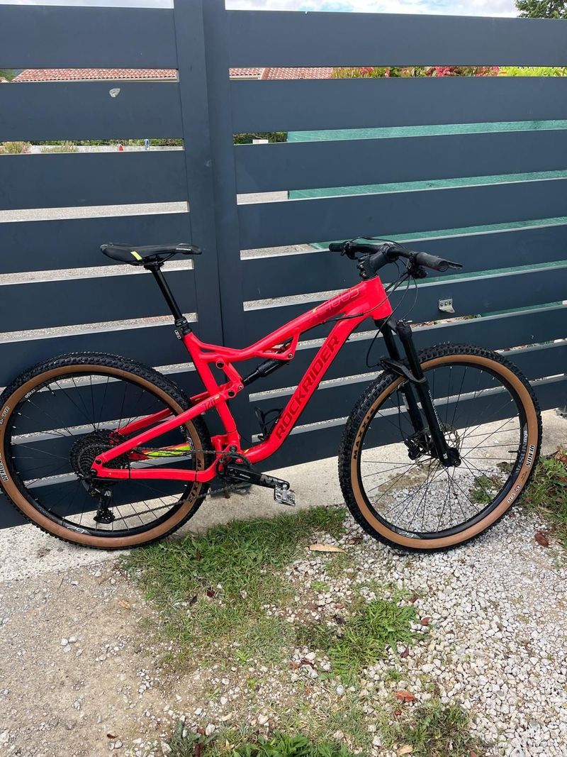 ROCKRIDER 29 Inch MOUNTAIN BIKE FULL SUSPENSION XC 100 SRAM NX 2023 2023 MTB usato