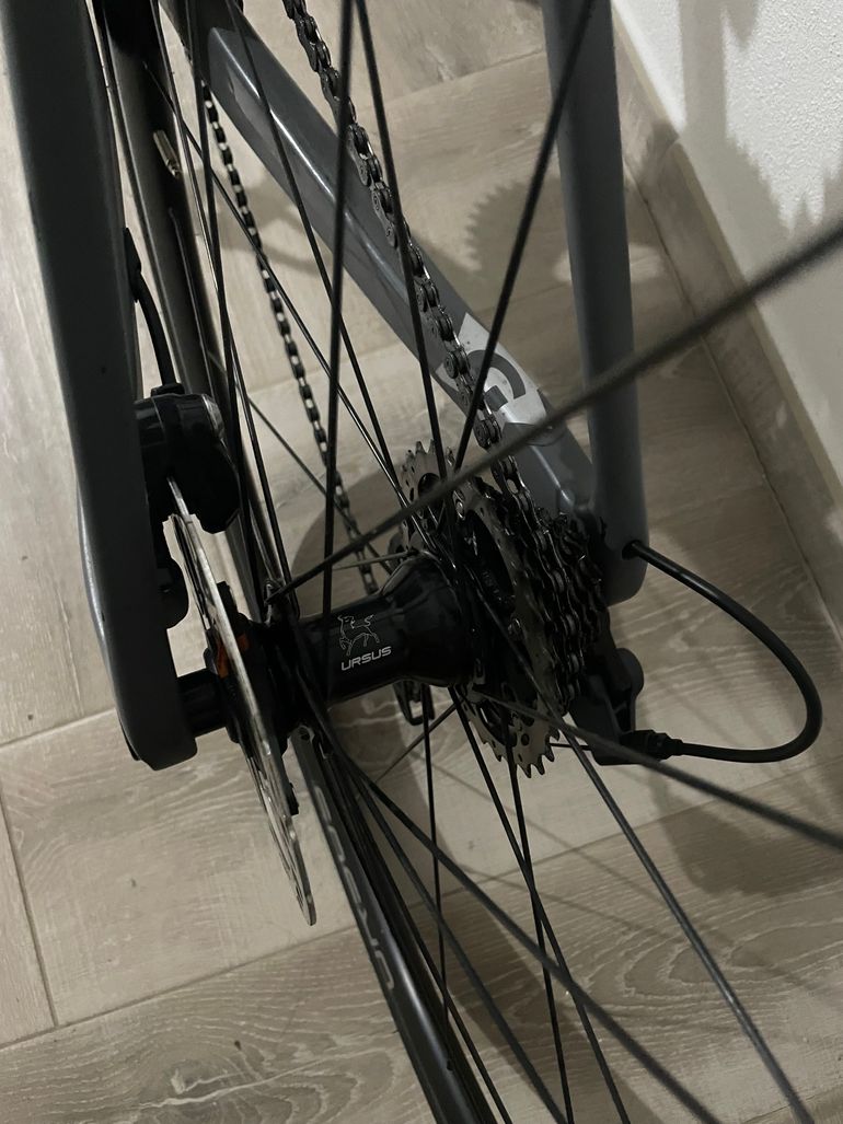 Used Guerciotti Guerciotti E740 Disc – Shimano Ultegra 2021 Road & Gravel, Light Gray — image 7 of 9