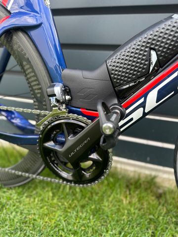 Scott Plasma Premium 5 RC Custom Shimano Dura Ace Di2 2018 Road & Gravel usato, Blu — immagine 3 di 13