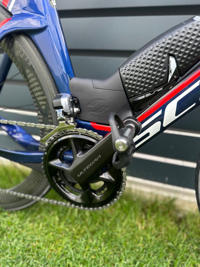 Used Scott Plasma Premium 5 RC Scott Plasma Premium 5 RC Custom Shimano Dura Ace Di2 2018 Road & Gravel, Blue — image 3 of 13