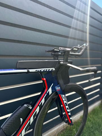 Scott Plasma Premium 5 RC Custom Shimano Dura Ace Di2 2018 Road & Gravel usato, Blu — immagine 9 di 13