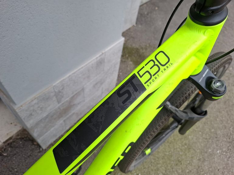 Used ROCKRIDER 27.5" Mountain Bike ST 530 2021 2021 Mountainbike, Orange — image 2 of 6