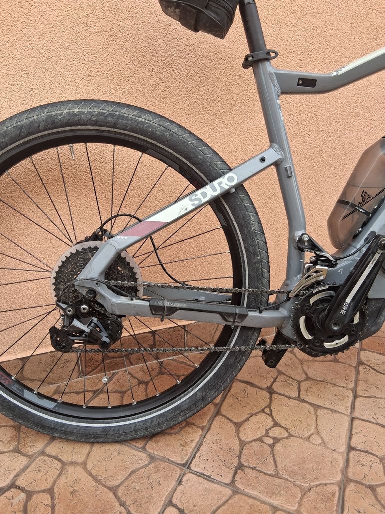 Used Haibike Sduro Shimano Deore XT 2020 Mountainbike, Light Gray — image 3 of 5