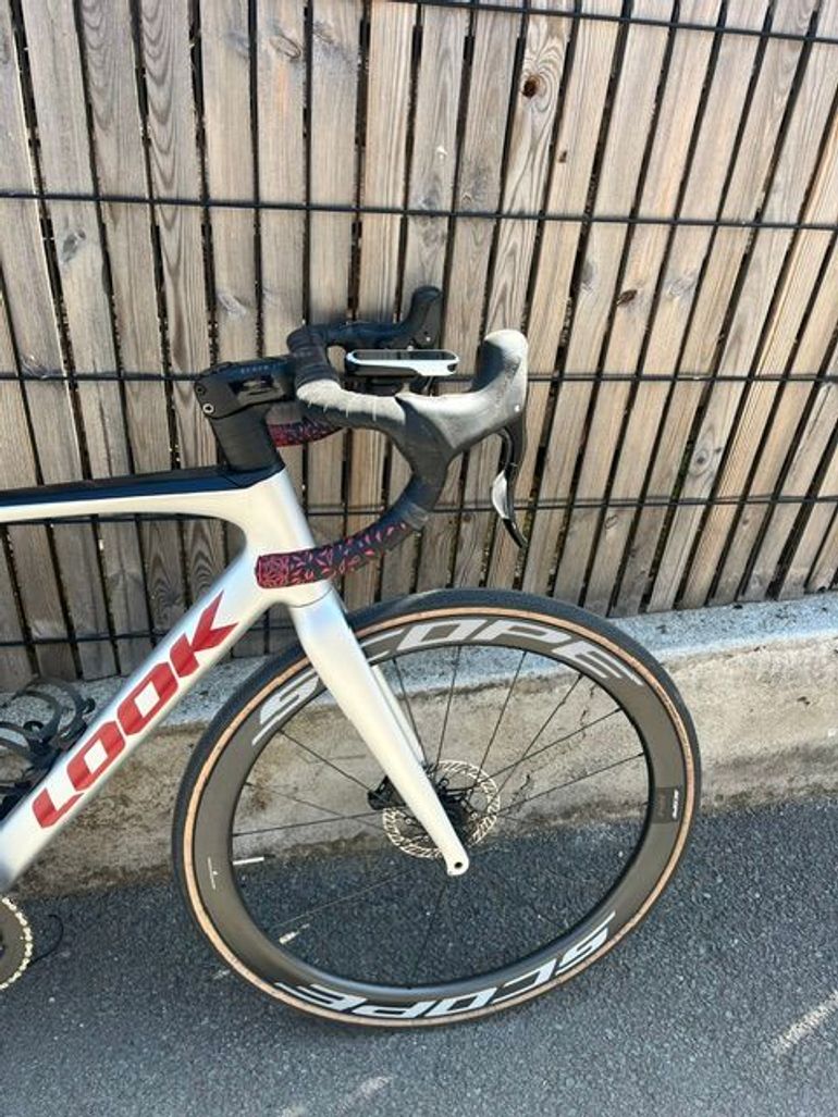 Used Look 765 Optimum - CAMPAGNOLO CHORUS 2024 2024 Road & Gravel, Light Gray — image 3 of 26
