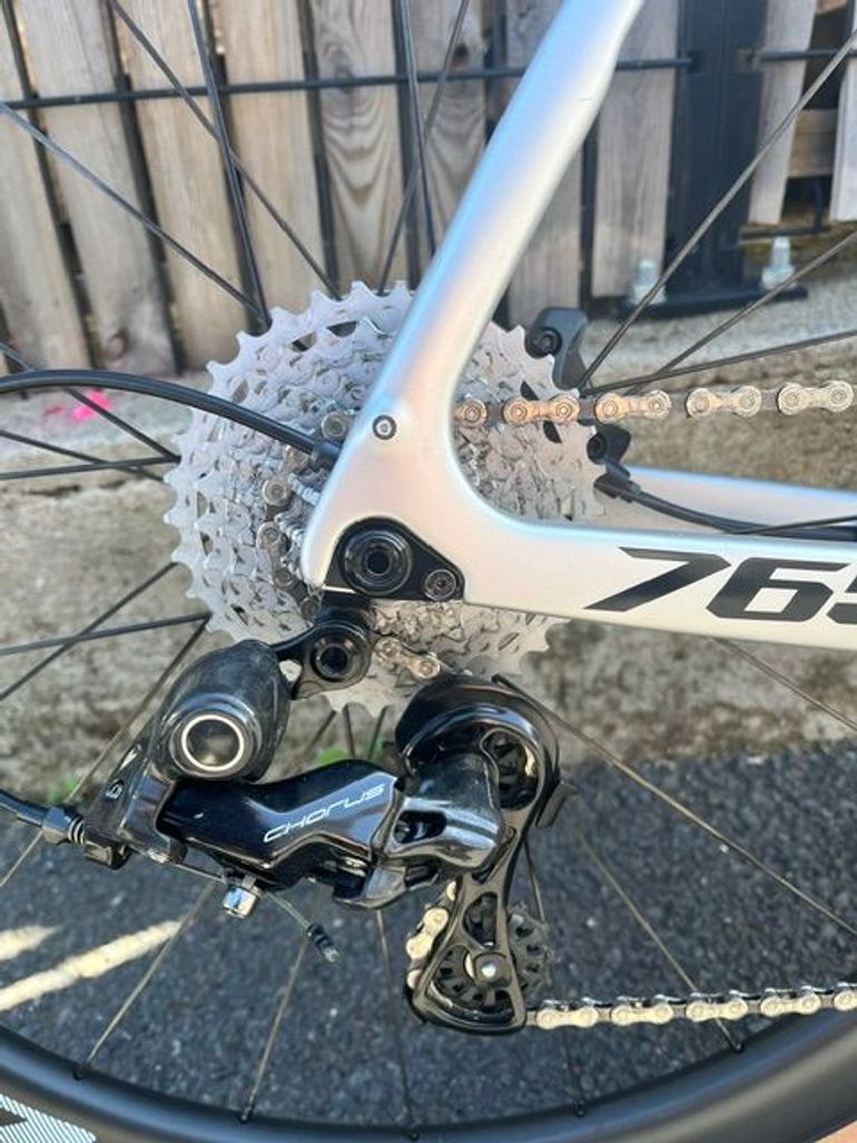 Used Look 765 Optimum - CAMPAGNOLO CHORUS 2024 2024 Road & Gravel, Light Gray — image 19 of 26
