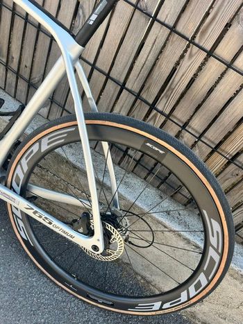 Used Look 765 Optimum - CAMPAGNOLO CHORUS 2024 2024 Road & Gravel, Light Gray — image 13 of 26