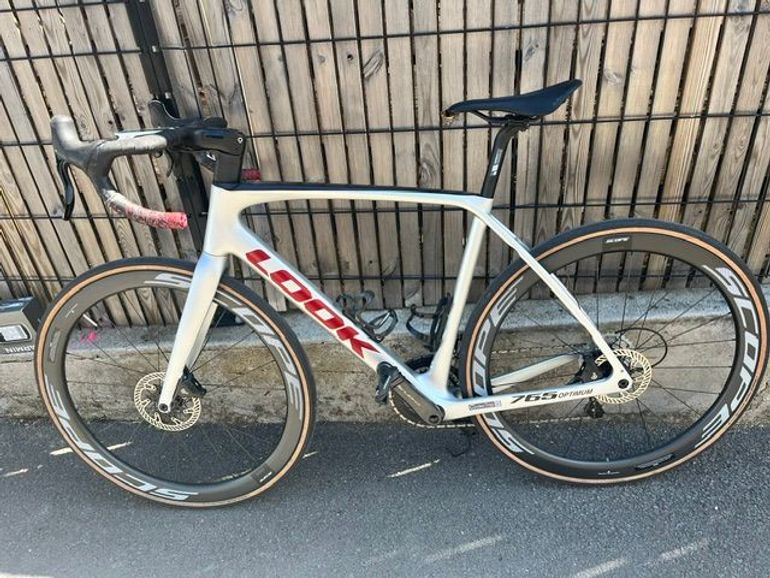 Used Look 765 Optimum - CAMPAGNOLO CHORUS 2024 2024 Road & Gravel, Light Gray — image 24 of 26