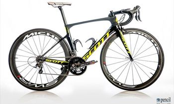 Used Scott Foil 10 2017 2017 Road & Gravel, Black — image 4 of 5