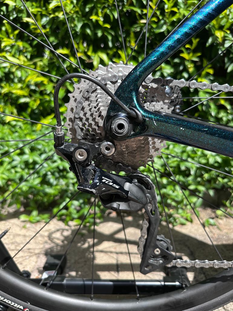 Used Cervélo Caledonia 105 2022 2022 Road & Gravel, Green — image 3 of 11