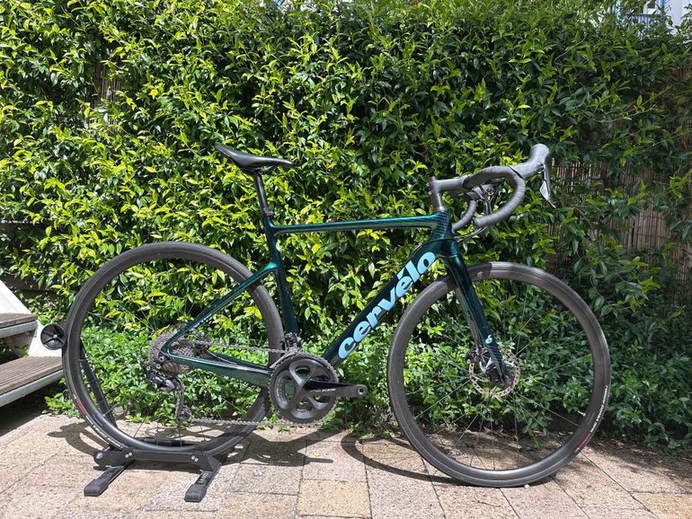 Used Cervélo Caledonia 105 2022 2022 Road & Gravel, Green — image 1 of 11