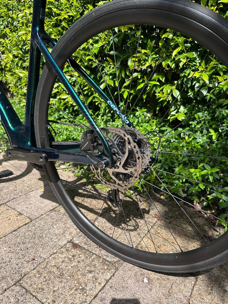Used Cervélo Caledonia 105 2022 2022 Road & Gravel, Green — image 10 of 11