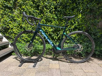 Used Cervélo Caledonia 105 2022 2022 Road & Gravel, Green — image 2 of 11