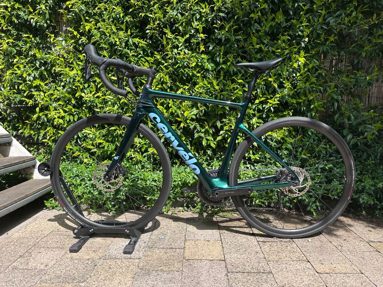 Used Cervélo Caledonia 105 2022 2022 Road & Gravel, Green — image 2 of 11