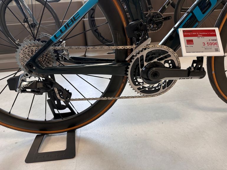 Used CUBE LITENING AERO C:68X SL 2022 Road & Gravel, Blue — image 2 of 7