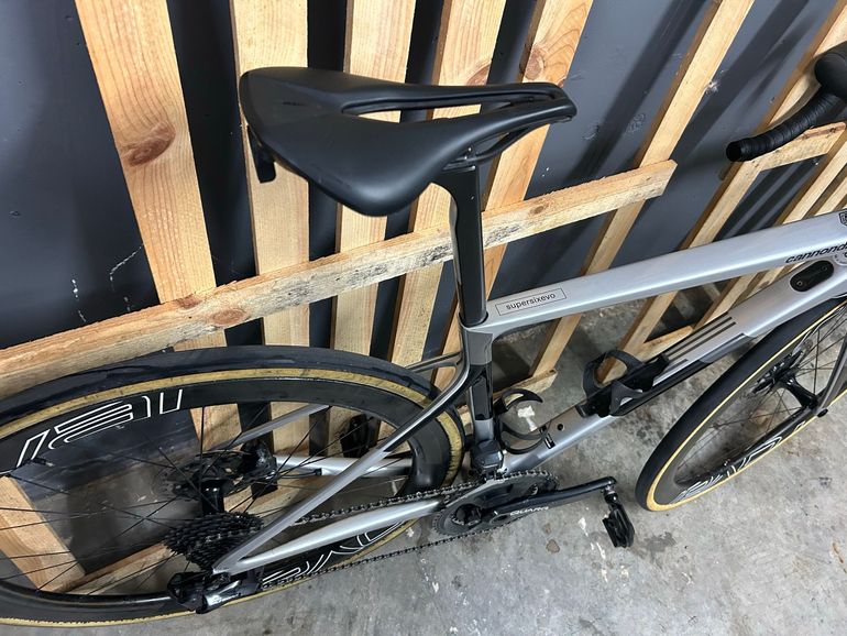Used Cannondale SuperSix EVO Shimano Ultegra Di2 2021 Road & Gravel, Bianco — image 10 of 11