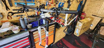 Used Trek Procaliber SRAM X01 Eagle AXS 2024 Mountainbike, Bianco — image 4 of 4