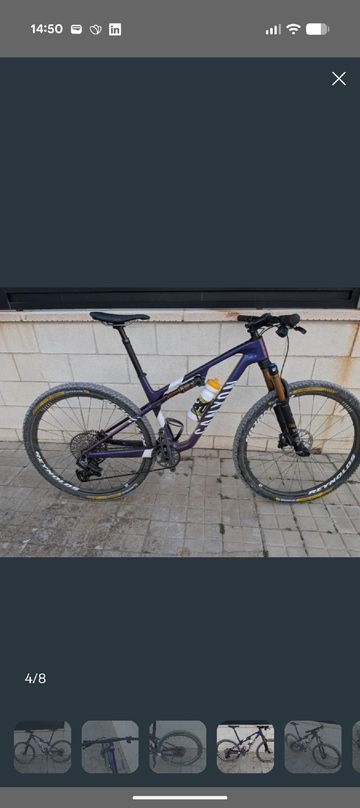 Gebrauchtes Canyon lux cfr Custom SRAM GX Eagle AXS 2025 Mountainbike, Violett, 29 — Bild 2 von 23