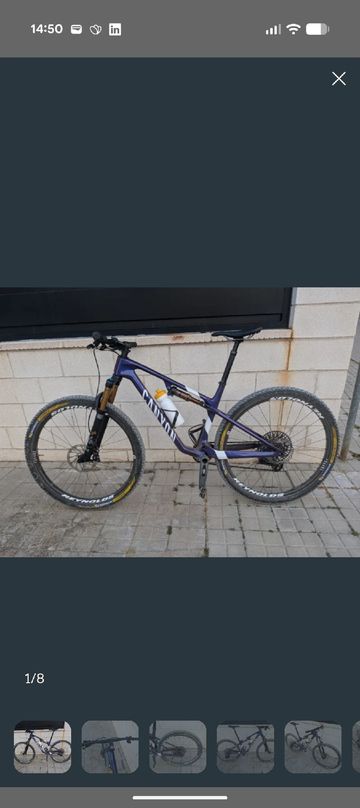 Used Canyon lux cfr Custom SRAM GX Eagle AXS 2025 MTB