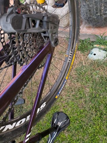 Gebrauchtes Canyon lux cfr Custom SRAM GX Eagle AXS 2025 Mountainbike, Violett, 29 — Bild 17 von 23