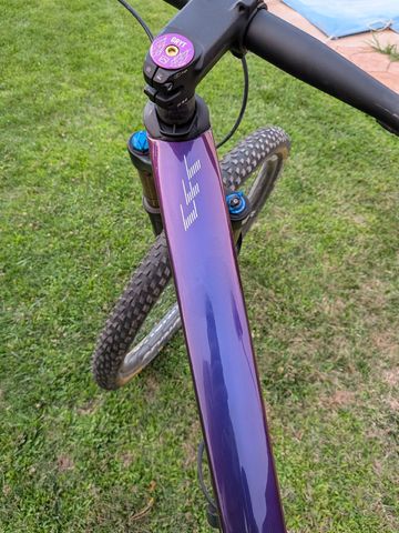 Gebrauchtes Canyon lux cfr Custom SRAM GX Eagle AXS 2025 Mountainbike, Violett, 29 — Bild 15 von 23