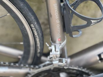 Used Principia Principia Custom Campagnolo Centaur 2011 Road & Gravel, Light Gray — image 6 of 17