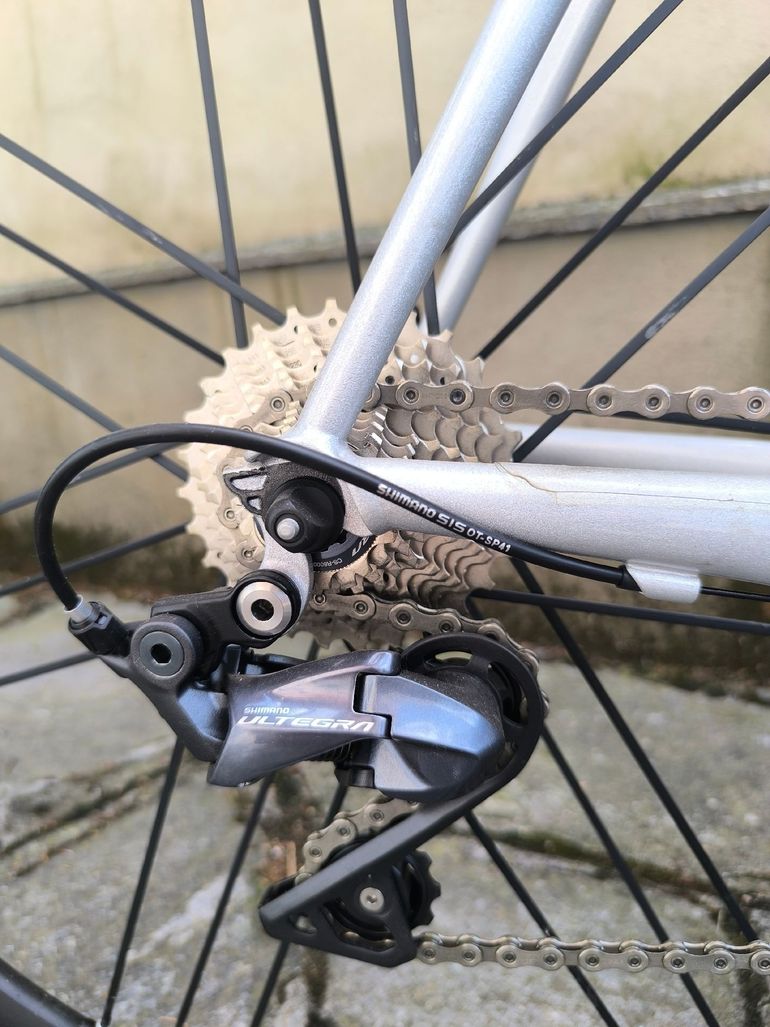 Used Cinelli Nemo Tig Shimano Ultegra 2017 Road & Gravel, Light Gray — image 10 of 17