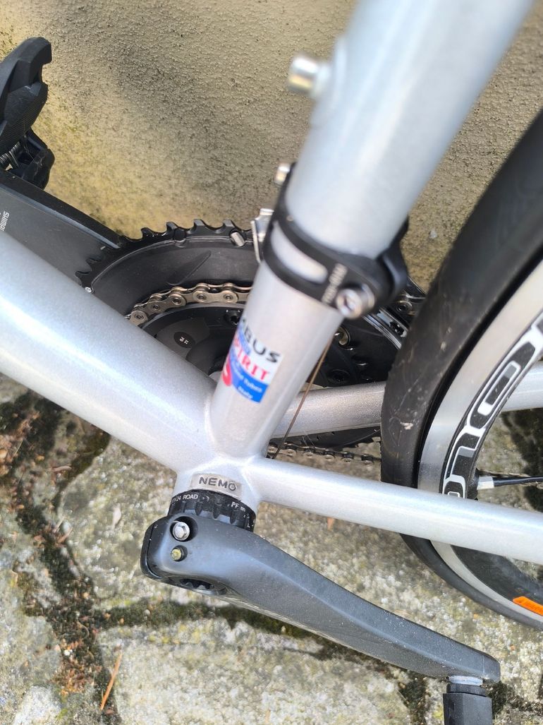 Used Cinelli Nemo Tig Shimano Ultegra 2017 Road & Gravel, Light Gray — image 12 of 17