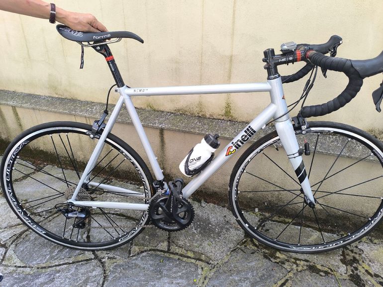 Used Cinelli Nemo Tig Shimano Ultegra 2017 Road & Gravel, Light Gray — image 1 of 17