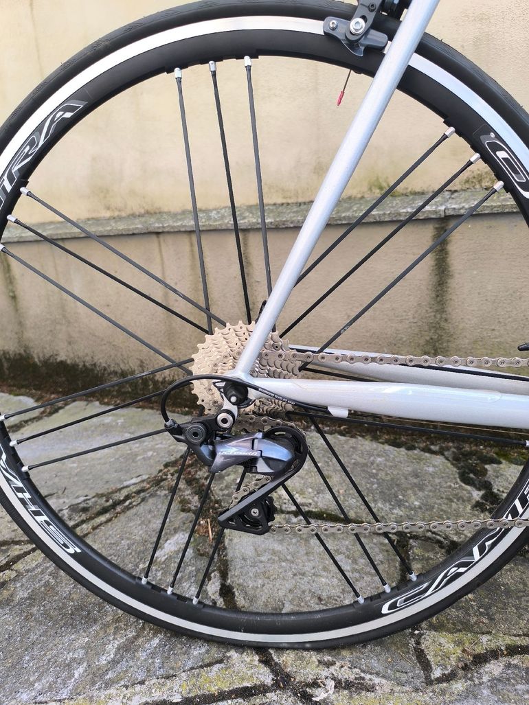 Used Cinelli Nemo Tig Shimano Ultegra 2017 Road & Gravel, Light Gray — image 11 of 17