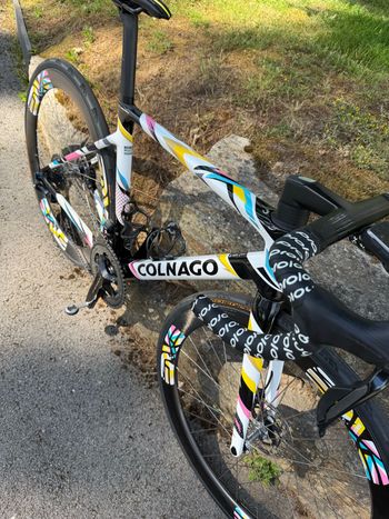 Used Colnago V4RS Shimano Dura Ace Di2 2025 Road & Gravel, Orange — image 2 of 5