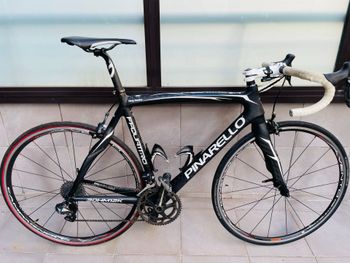 Used Pinarello FP Quattro Easy-Fit Force / Rival Bike 2013 2013 Road & Gravel, Negro — image 2 of 8