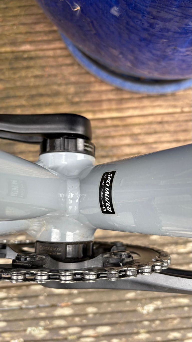 Used Specialized CruX E5 Sport 2019 2019 Road & Gravel, Grigio chiaro — image 9 of 14
