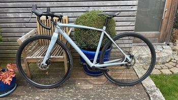 Used Specialized CruX E5 Sport 2019 2019 Road & Gravel, Grigio chiaro — image 2 of 14