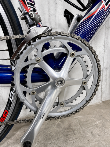 Used Battaglin Custom Other Campagnolo 2002 Road & Gravel, Blue — image 3 of 6