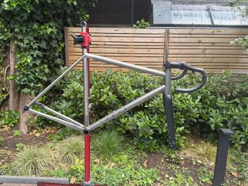 Gebrauchtes Curve Belgie DISC - Red AXS 2 x 12 2023 Frameset 2023 Road & Gravel
