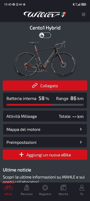 Used Wilier Cento1 Hybrid SHIMANO ULTEGRA 8020 2023 2023 Road & Gravel, Black — image 13 of 13